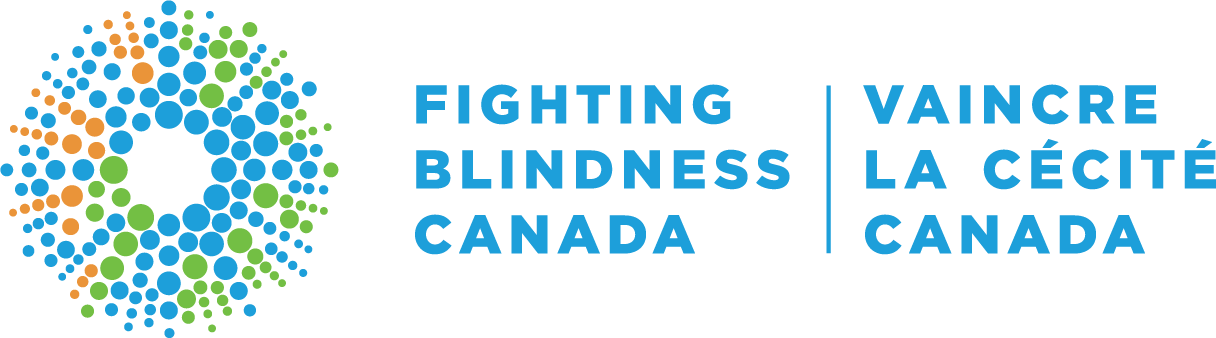 the fighting blindness canada logo