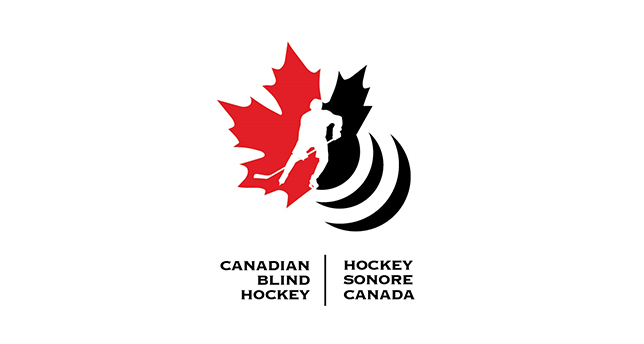 The Canadian Blind Hockey Association logo
