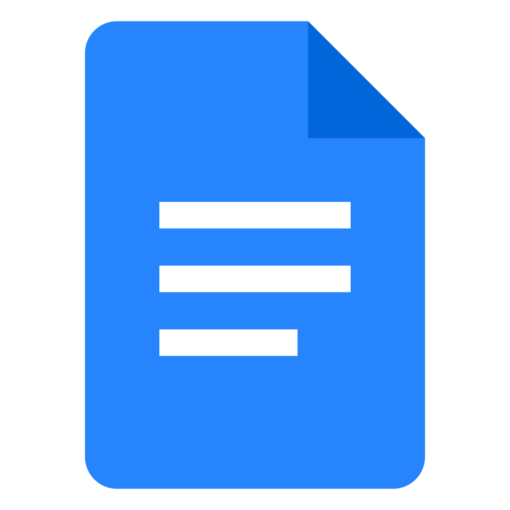 Google Docs logo