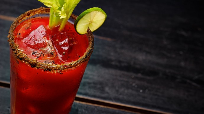 A Caesar cocktail