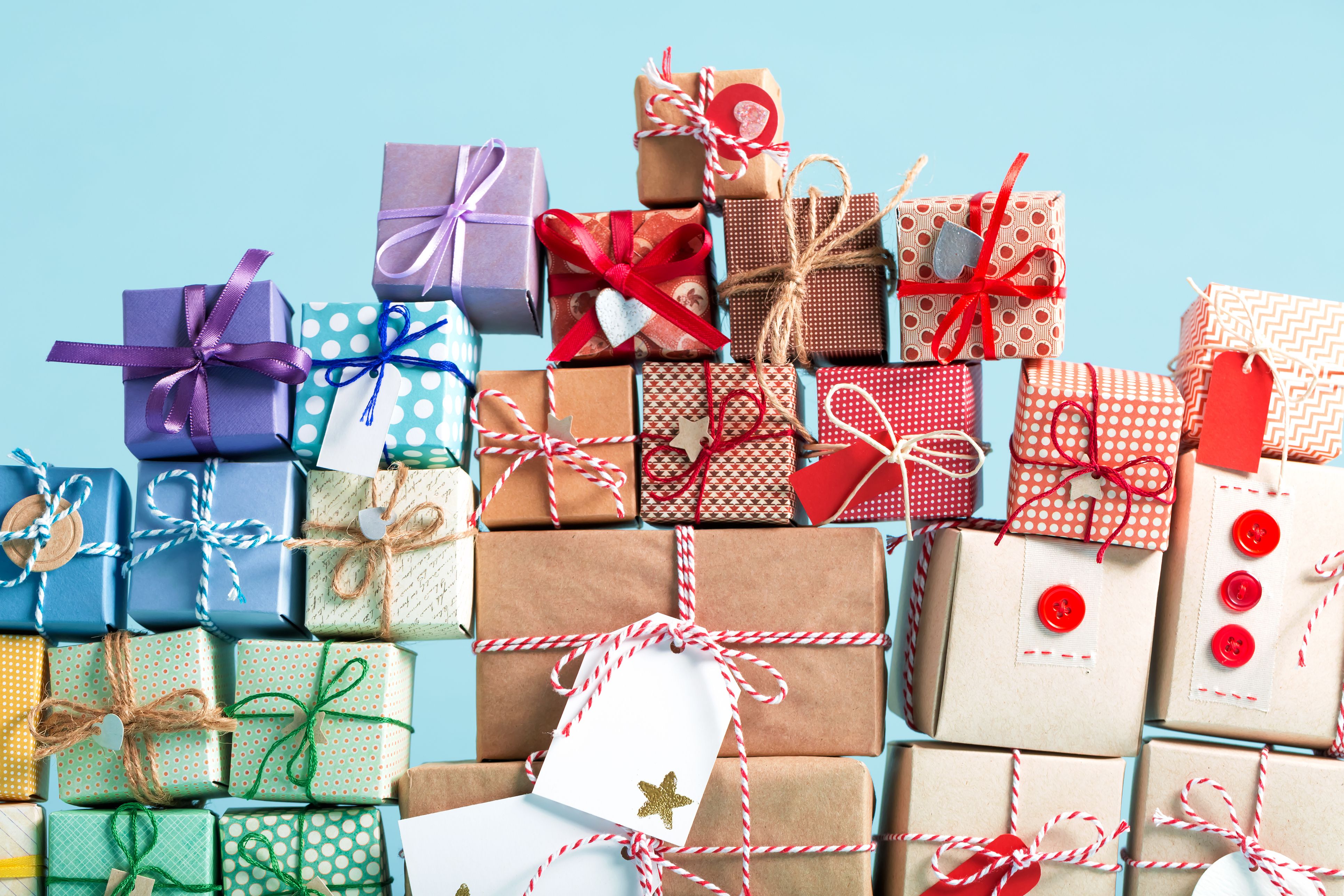 Collection of Christmas gifts