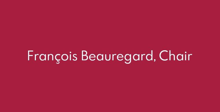 François Beauregard, Chair