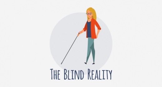 The Blind Reality logo.