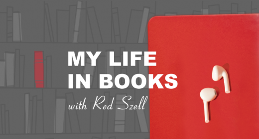 The My Life in Books with Red Szell logo